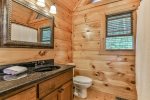 Upper Level Private Bathroom with Shower and Tub